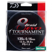 Daiwa Tournament 8 Evo Braid 300mt Drak Green 0,12mm