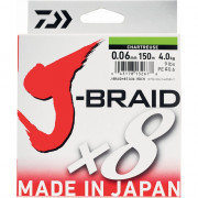 Daiwa J-Braid X8 Green 500mt 0,24mm