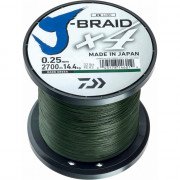 Daiwa J-Braid X4 Green 1350mt 0,33mm