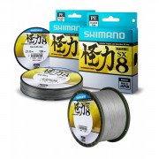 Braid Shimano Kairiki 8 Steel Gray 300mt 0,060mm