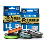 Braid Shimano Kairiki 4 Hi-Vis Orange 150mt 0,060mm